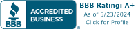 Better Business Bureau Accredited Business Badge