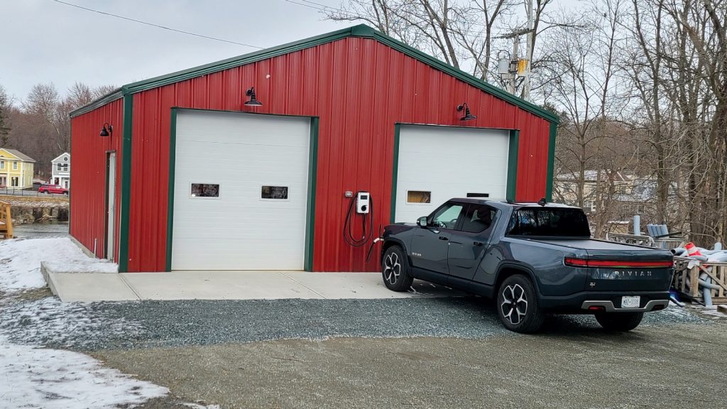 Valatie Falls Hydropower Plant with EV truck charging