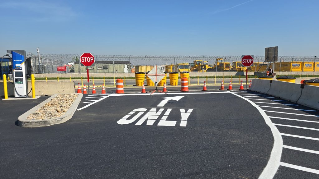 LaGuardia Airport EV Charging Station