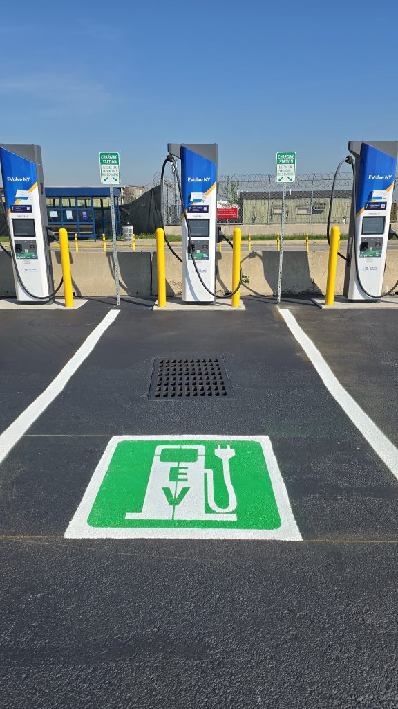 LaGuardia Airport EV Charging Station
